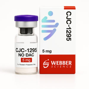 CJC-1295 No DAC 5 mg peptide vial by Webber Science