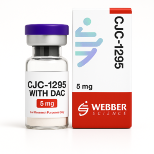 CJC-1295 with DAC 5 mg peptide vial by Webber Science