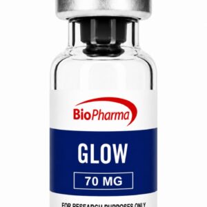 GLOW 70mg BioPharma research blend vial