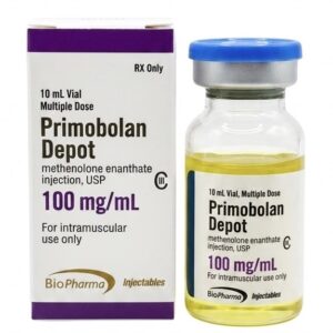 BioPharma Primobolan Depot 100mg/mL 10mL vial and box